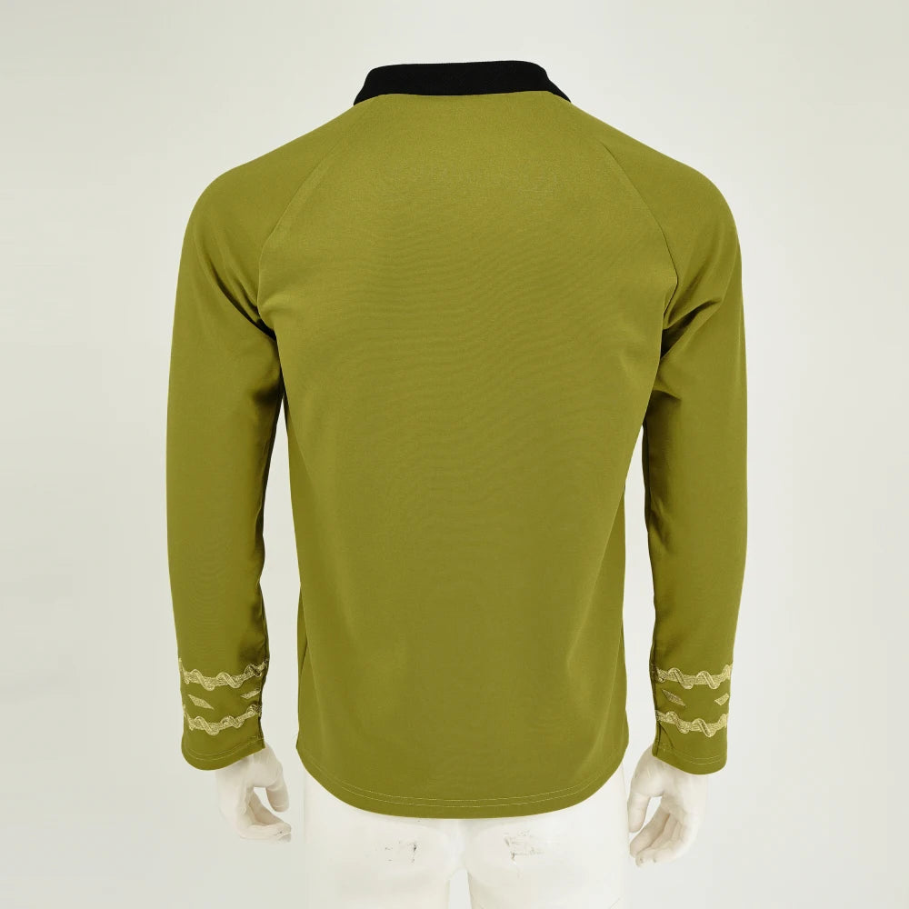 Damen Herren Kostüm Captain Kirk Uniform Karneval Fasching Halloween Mottopartys