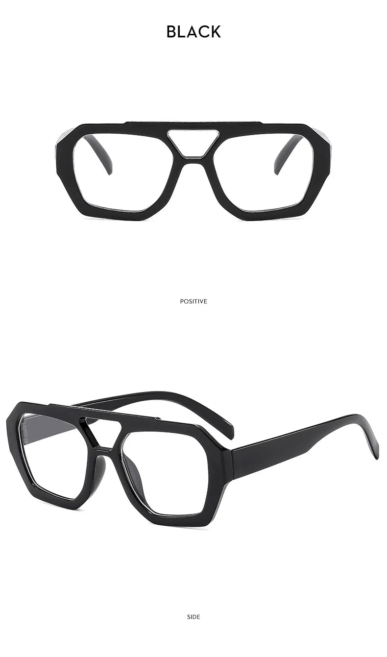 Occhiali da sole ovali oversize per donna e uomo Fotocromatici Polarizzati UV400