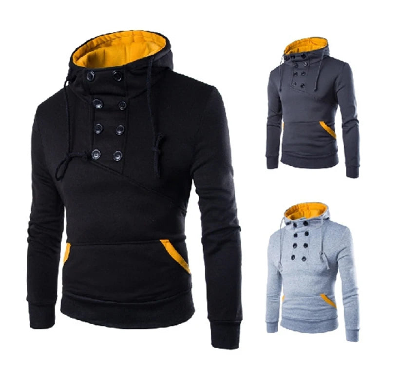 Herren Kapuzenpullover Sweatjacke Hoodie Sweatshirt Pullover Pulli Streetwear