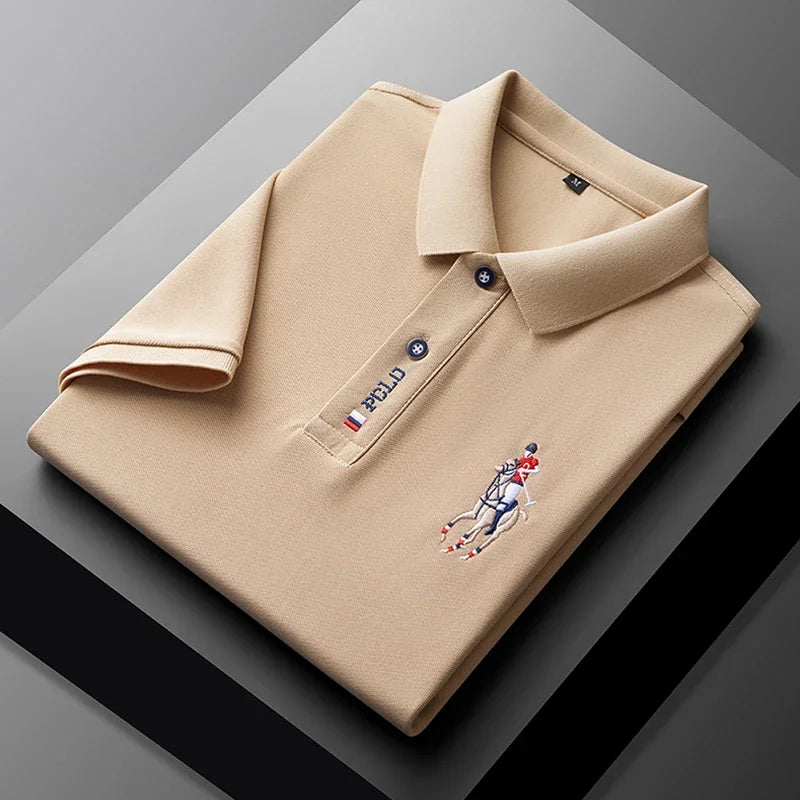 Herren Poloshirt POLO Shirt T-Shirt Kurzarm Zipper Hemd Fashion Polohemd Top NEU