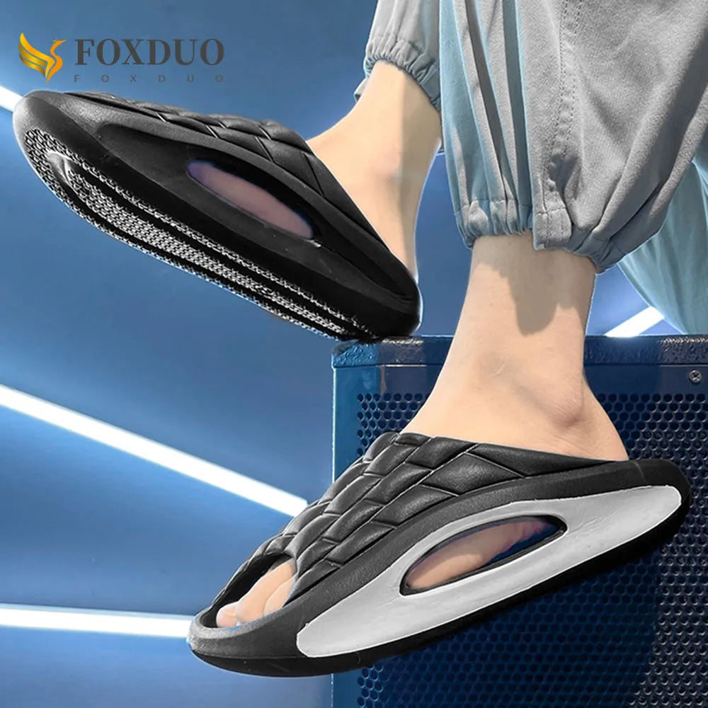 Badelatschen Hausschuhe Flip Flops Frauen Herren Sandalen Weiche EVA Sohle