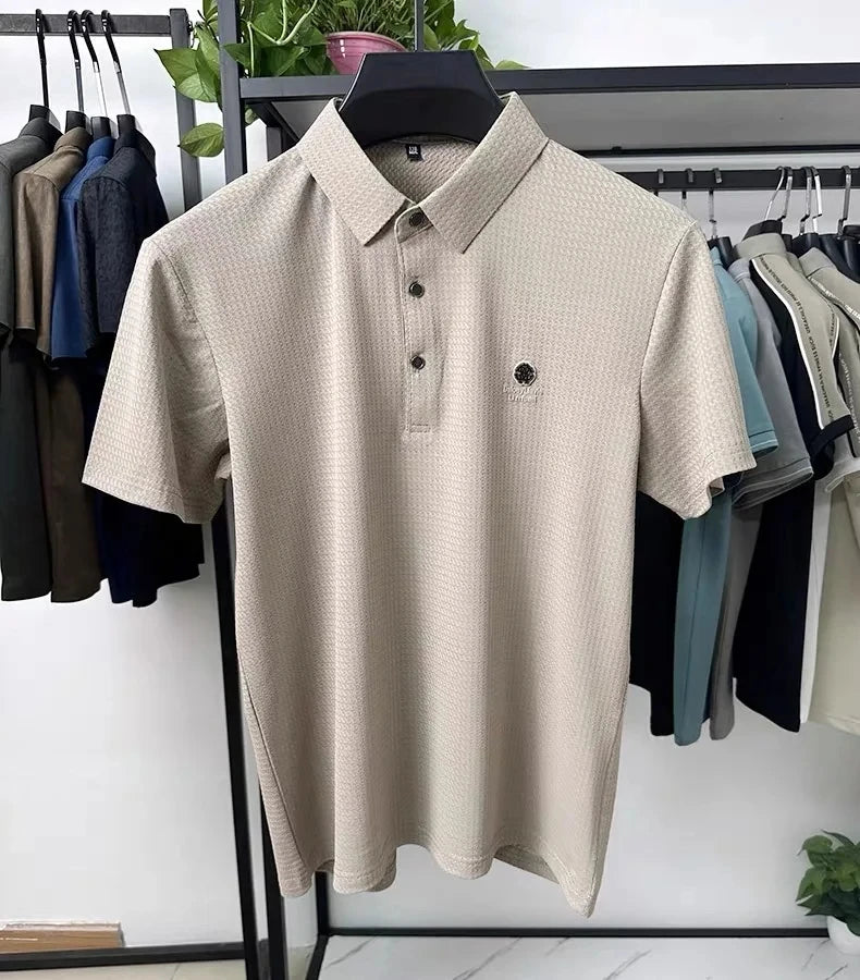 Herren Poloshirt POLO Shirt T-Shirt Kurzarm Zipper Hemd Fashion Polohemd Top NEU