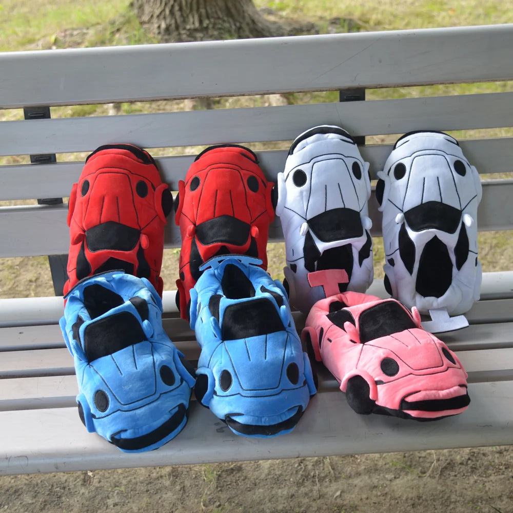 Damen Hausschuhe Pantoffeln Winterschuhe Plüsch Hausschuhe Samt Herren Slippers
