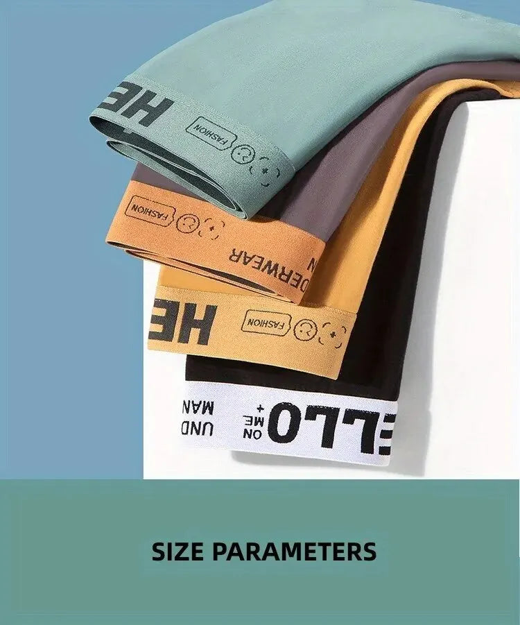 6 Pezzi Boxer Uomo Mutande Elasticizzato Slip Intimo vari colori Pantaloncino
