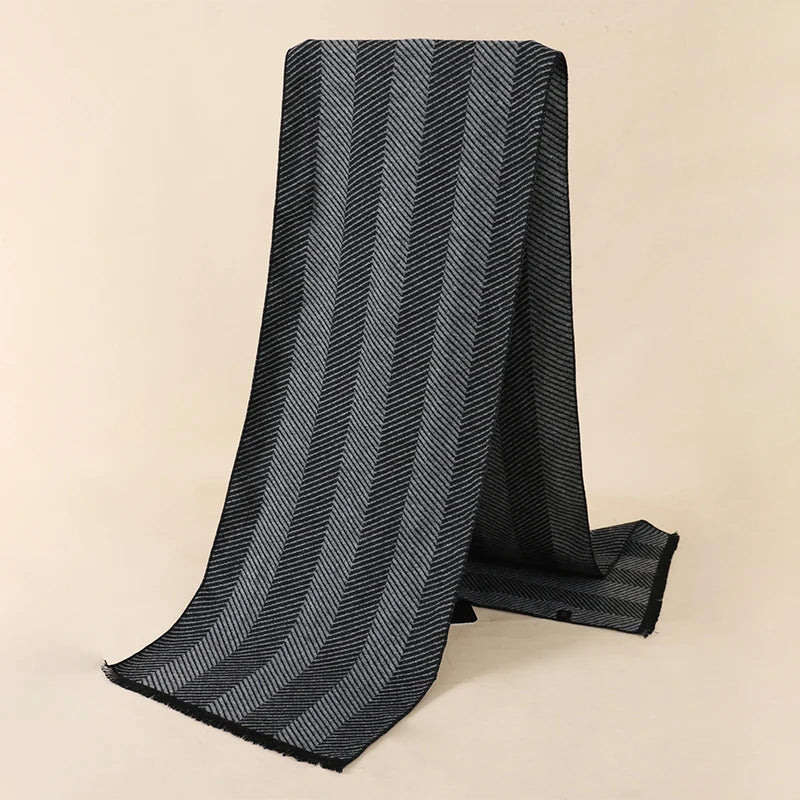 Herren Schal Winterschal Stola Schlauchschal Halstuch Wollschal Strickschal Loop