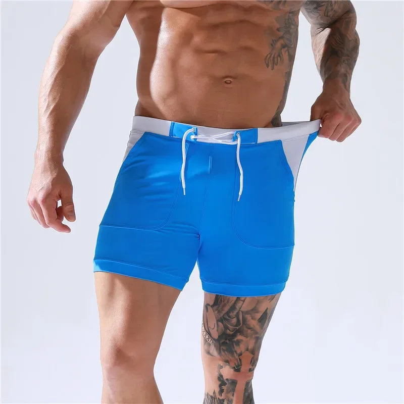 Costume Mare Uomo Pantaloncini corti Boxer Shorts Bagno Slip Interno Piscina