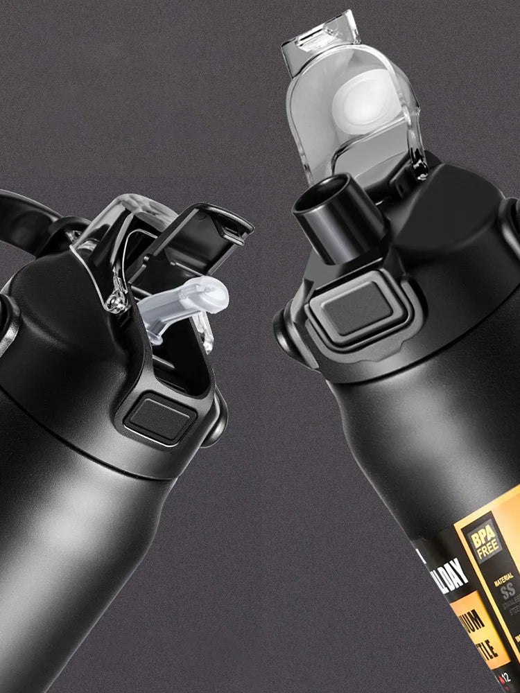 Thermosflasche Edelstahl Isolierflasche Trinkflasche Sportflasche 1000ml