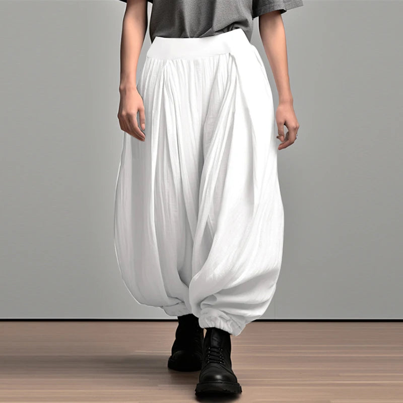 Männer Hose Haremshosen Pumphosen Pluderhosen Hosenrock Herrenrock Kilt Jogger