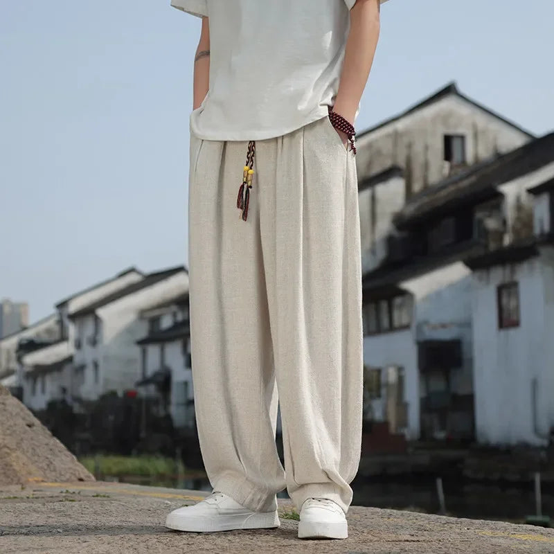 Männer Hose Haremshosen Pumphosen Pluderhosen Hosenrock Herrenrock Kilt Jogger
