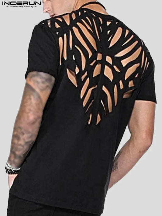 Fetisch Fashion Männer Sexy Bodysuits Herren Body Shirts Hemd Transparent Club