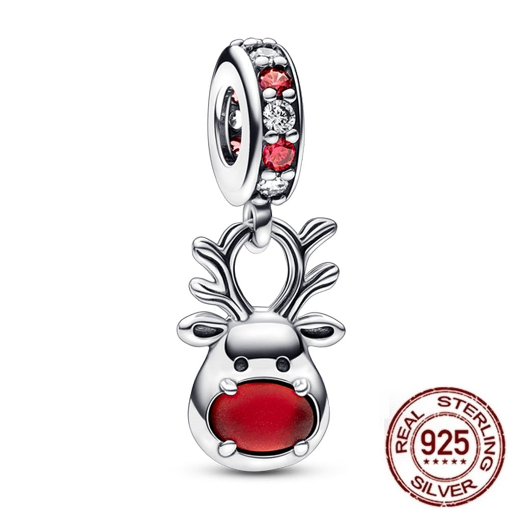 Charms Anhänger 925 Sterling Silber Charm Armband verschiedene Themen Damen Geschenk