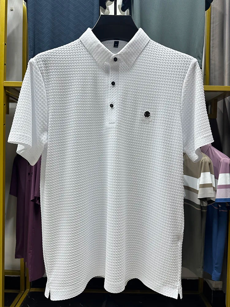 Herren Poloshirt POLO Shirt T-Shirt Kurzarm Zipper Hemd Fashion Polohemd Top NEU