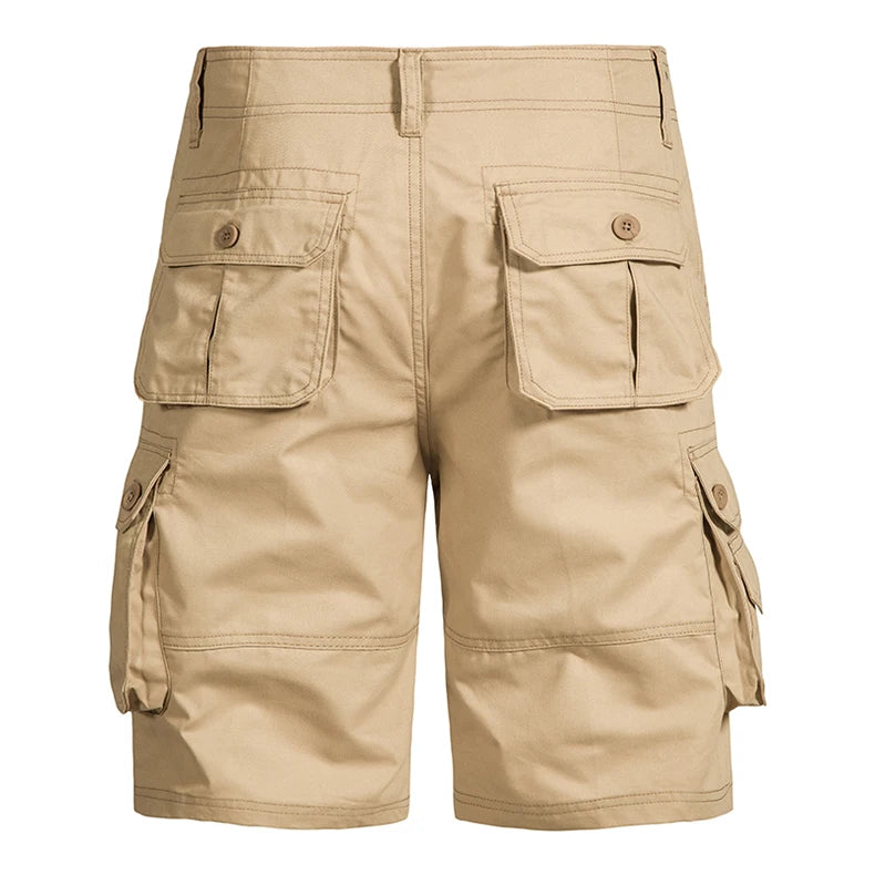 Herren knielange Shorts Bermuda Cargo Kurze Hose Herren Kurzehose Boxershorts