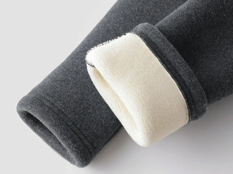 Frauen Hose Winter Leggins Warm Thermohose Innenfleece Leggings Strumpfhose