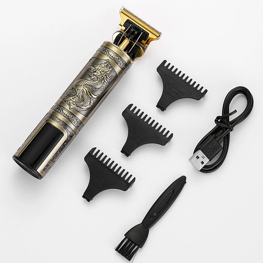 TAGLIACAPELLI PROFESSIONALE RASOIO ELETTRICO MACCHINETTA TRIMMER REGOLA BARBA