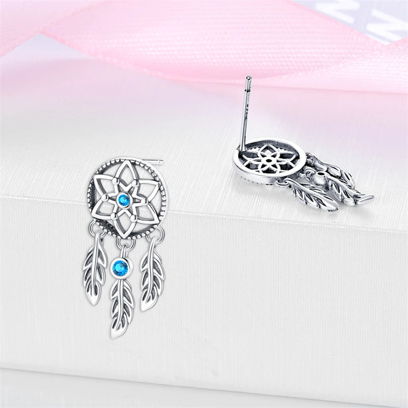 Creolen 925 Silber Ohrringe Zirkonia | Hypoallergen | Luxus Ohrstecker Geschenk