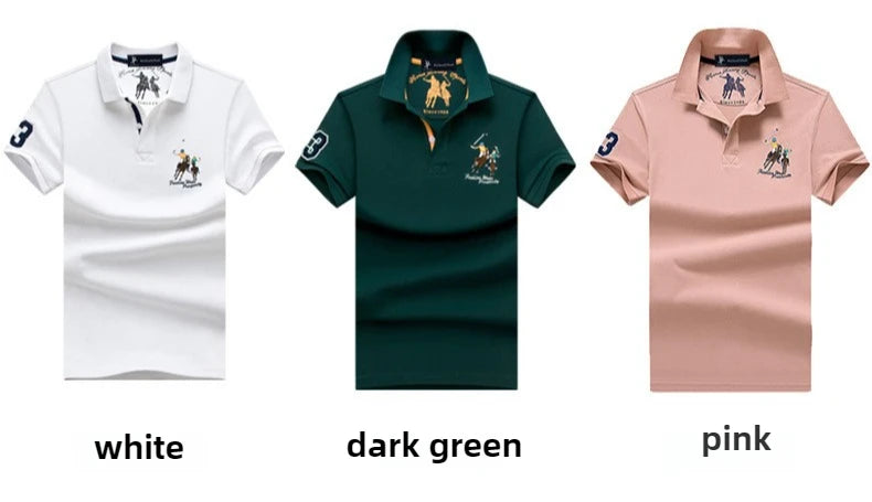 Herren Poloshirt POLO Shirt T-Shirt Kurzarm Hemd Polohemd Fashion Top
