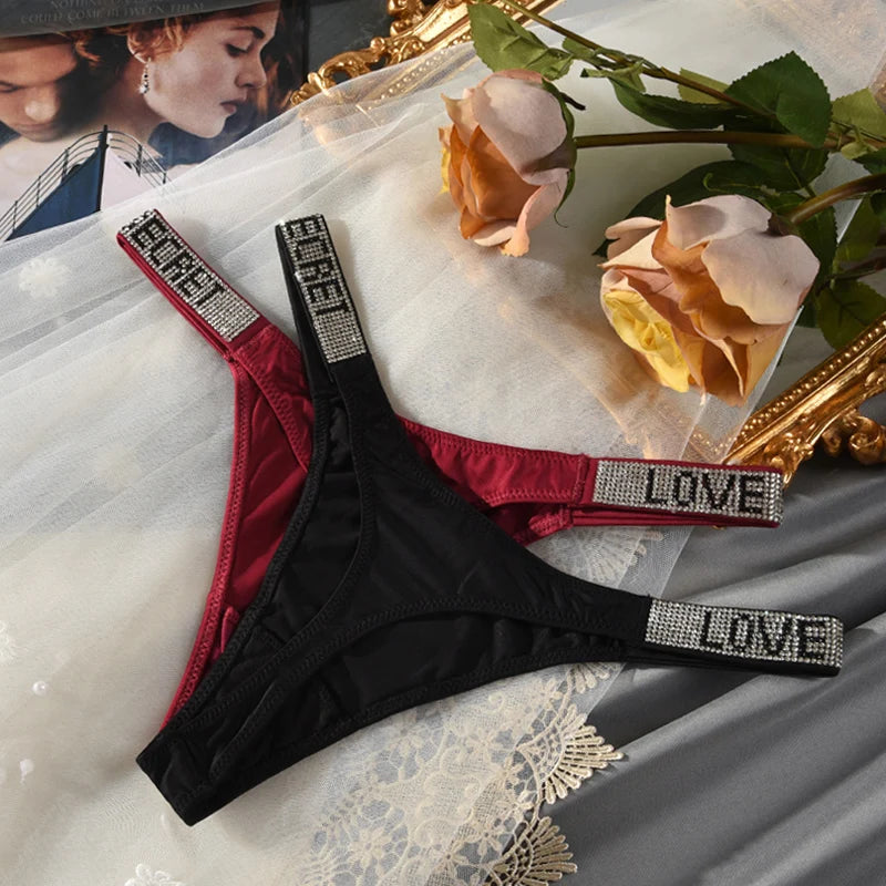 Frauen String Tanga Höschen Sexy Schlüpfer Slip Dessous Unterwäsche Panties