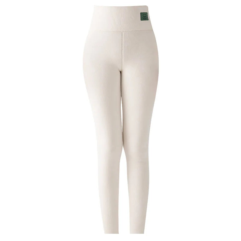 Frauen Hose Winter Leggins Warm Thermohose Innenfleece Blickdichte Strumpfhose