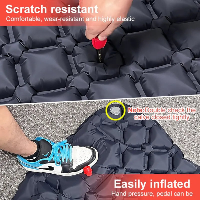 Luftmatratze Selbstaufblasend Campingmatte Camping Schlafmatte Ultraleicht