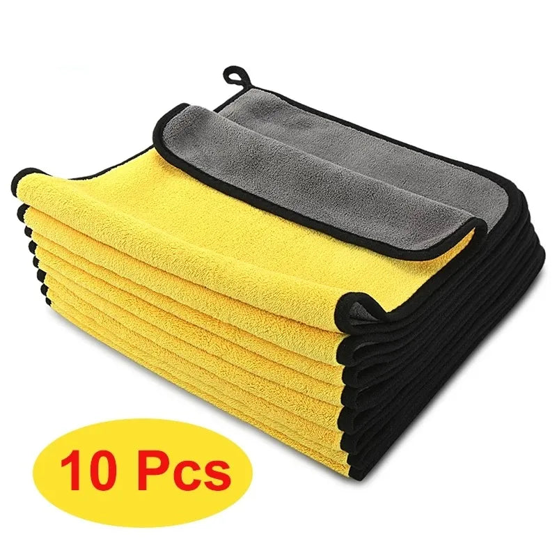 Mikrofasertücher 20 Stück Lappen Reinigungstücher Putztücher Poliertuch 30x30 cm