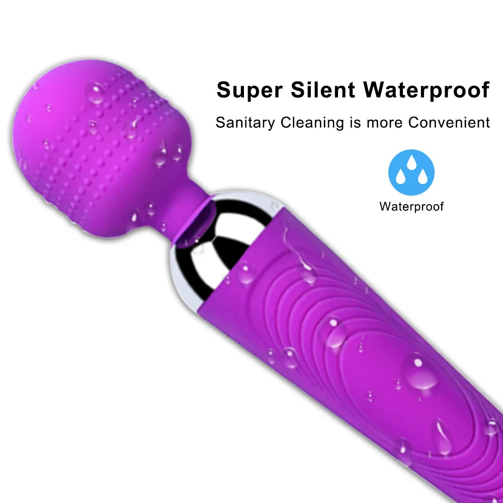 Silikon Dildo G-Punkt Vibrator 20 modi Sexspielzeug für Frauen Klitoris