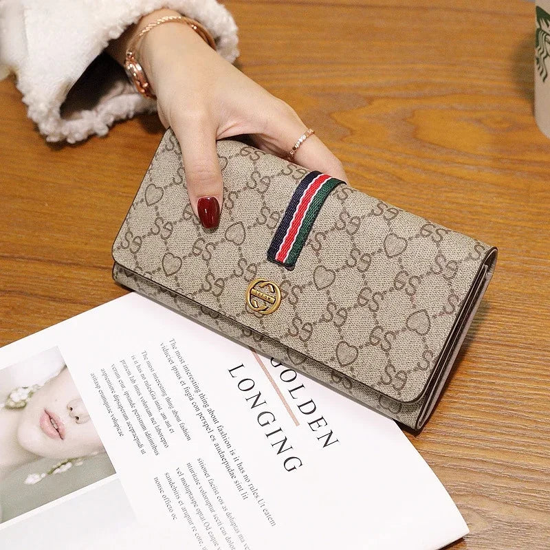 Damen Portemonnaie Geldbörse Brieftasche Fashion Geldbeutel Portmonee