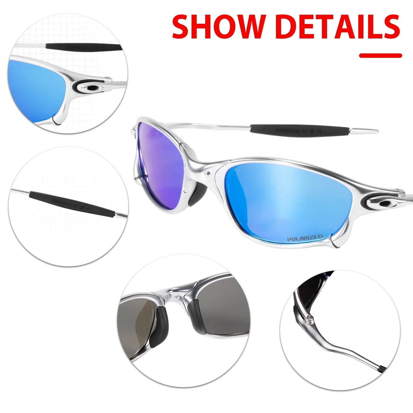 Sonnenbrille Damen Herren Radfahrer Autofahrer Brille Pilotenbrille UV400