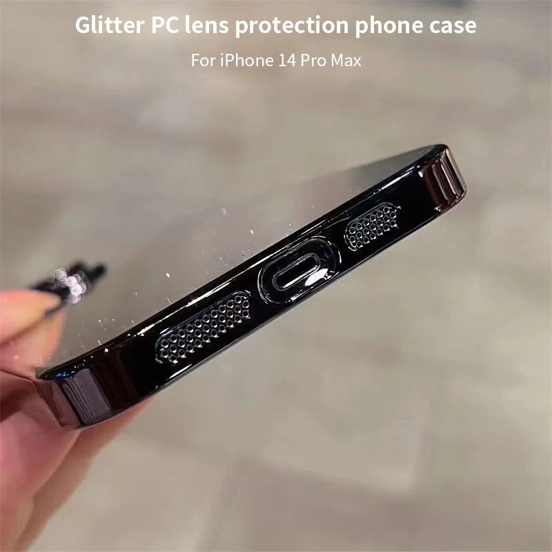 Klare Hülle IPhone 13 14 15 Pro Max Handy Case Tasche Cove Schutzhülle Silikon