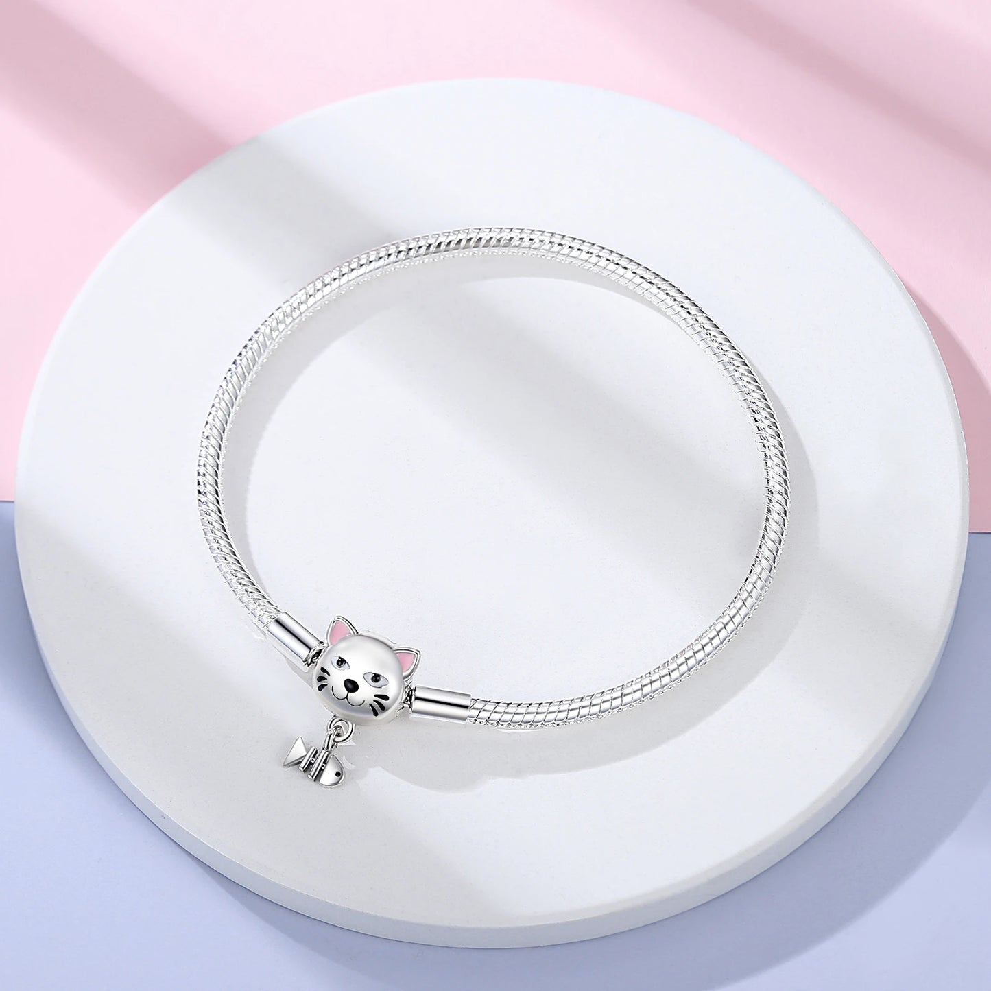 Bettelarmband Sammelarmband aus 925er Silber Sterlingsilber Charms Armband Damen