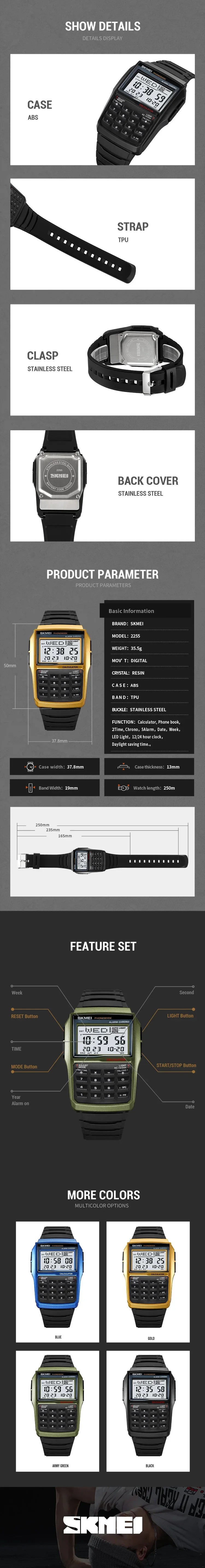 Herren Armbanduhr Digital Uhr Silber Edelstahl Quarzuhr Luxus Chronograph
