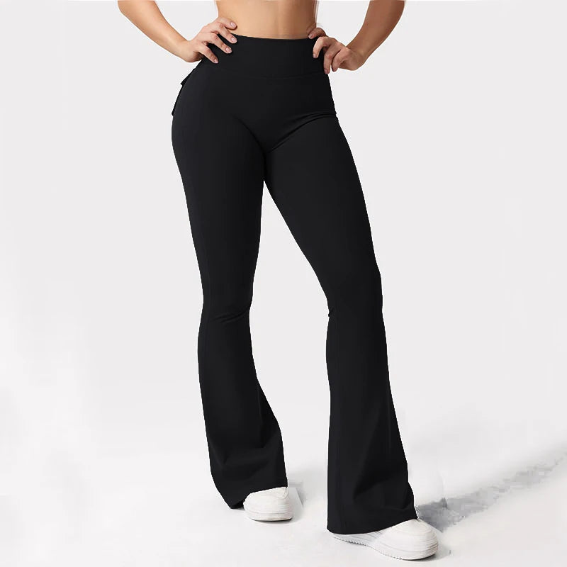 Leggins Donna Push up Vita Alta Pantaloni Sportivi Fitness Yoga Palestra Tuta