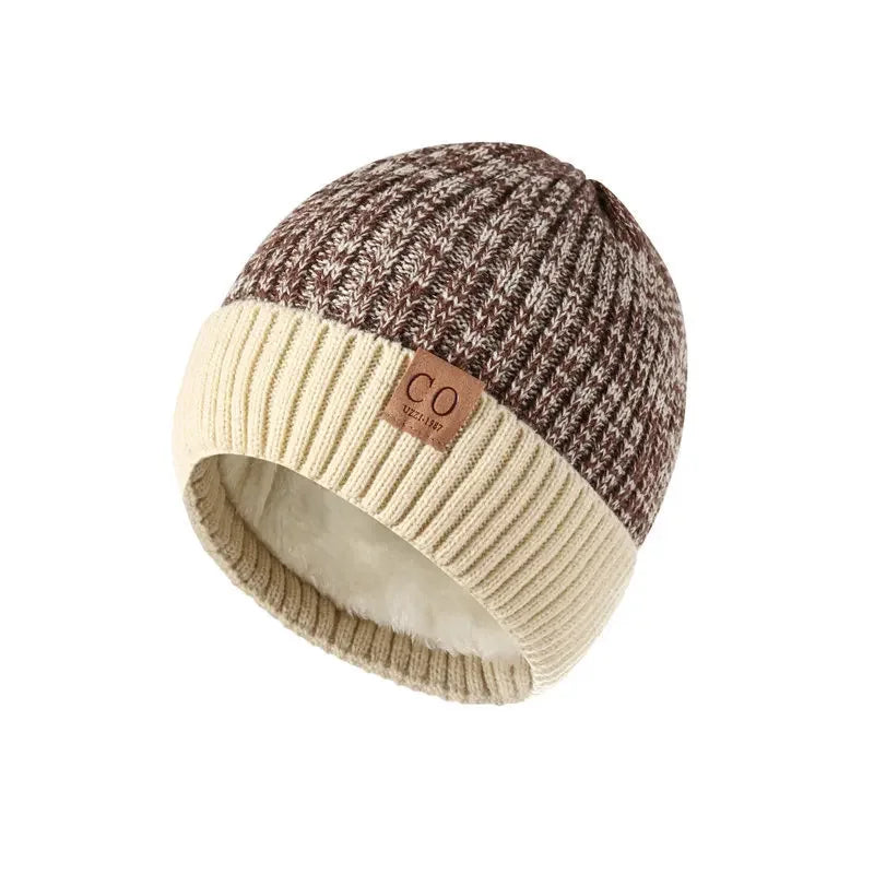Warme Herren Damen Wintermütze Woll Mütze Fashion Strickmütze Kappe Hut Unisex