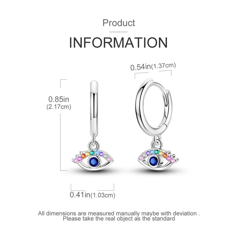 Creolen 925 Silber Ohrringe Zirkonia | Hypoallergen | Luxus Ohrstecker Geschenk