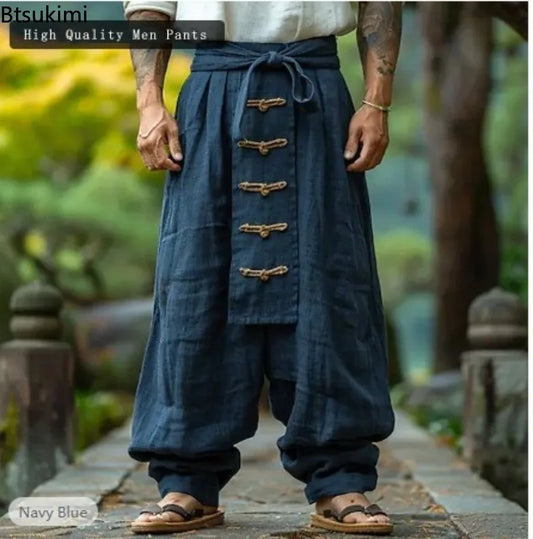 Männer Hose Haremshosen Pumphosen Pluderhosen Hosenrock Herrenrock Kilt Jogger