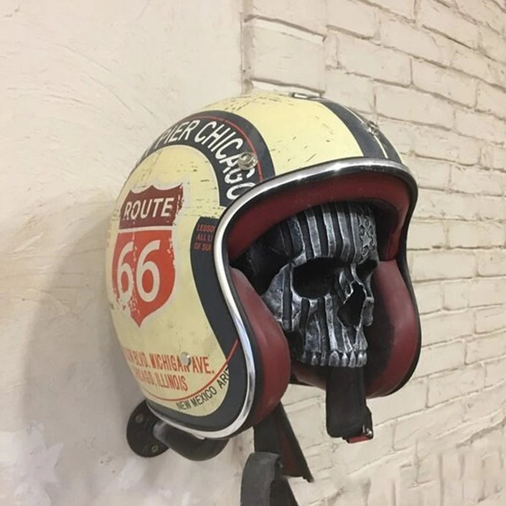 Motorrad Helm Halter Wandhaken Hakenleiste Hacken Kleiderhacken Garderobenhaken