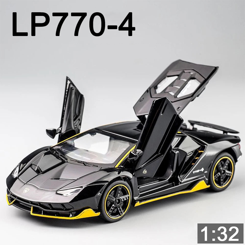 Lambor LP770 1:32 Diecast Metall Modellauto Spielzeug für Kinder Automodell