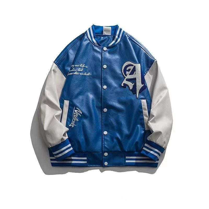 Herren Baseballjacke Bomberjacke Jacke Unisex Fliegerjacke Collegejacke College