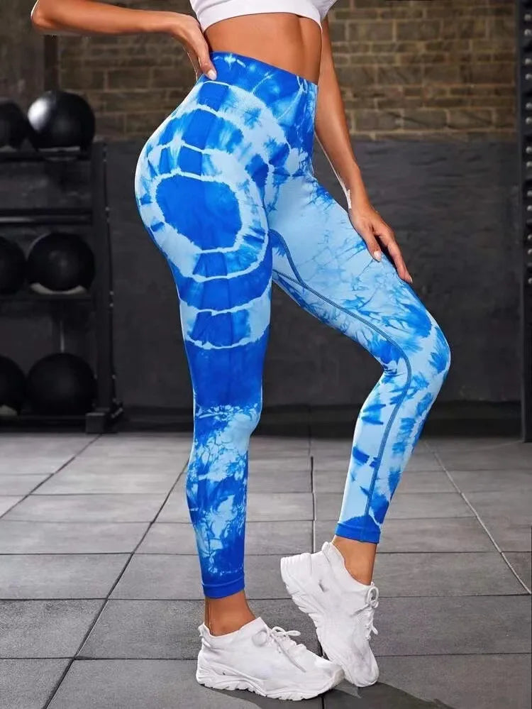 Yoga Leggings Push Up Damen Sport Hose Fitness Gym Stretch Leggins Jogginghose