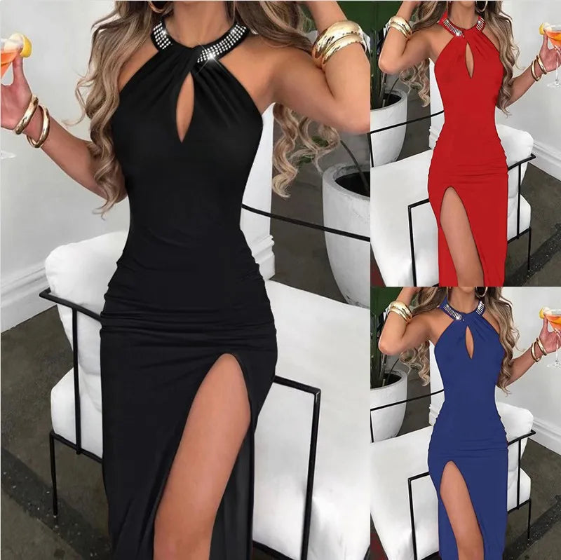 Damen Trägerlos Party Kleid Rock Rückenfrei Cocktailkleid Abendkleid Partykleid