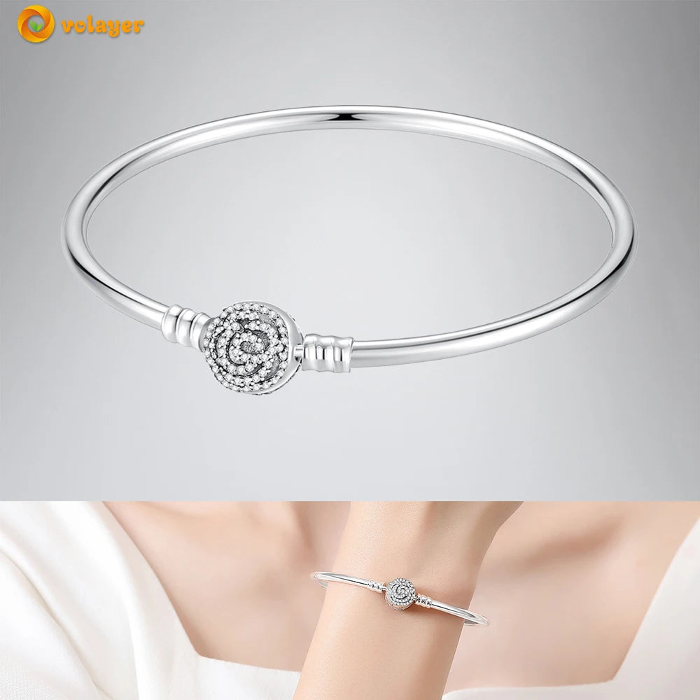 Bettelarmband Sammelarmband aus 925er Silber Sterlingsilber Charms Armband Damen