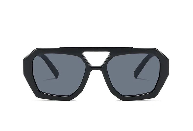 Damen Sonnenbrille Designer Luxus Brille Quadratische Übergröße Gläser Vintage