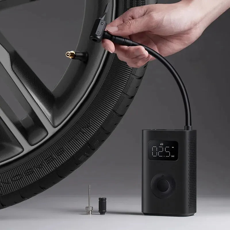 LCD Elektrische Akku Luftpumpe Auto Reifen Druckluft Fahrrad Kompressor 150 PSI