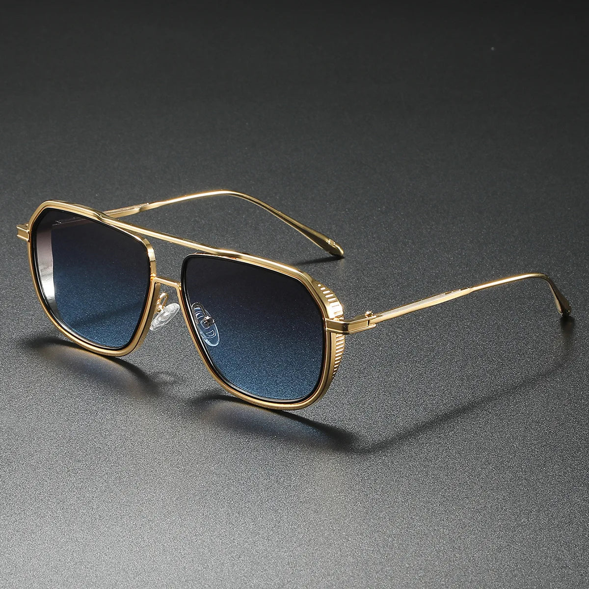 Herren Sonnenbrille Designer Luxus Männer Vintage Brille Pilotenbrille UV400