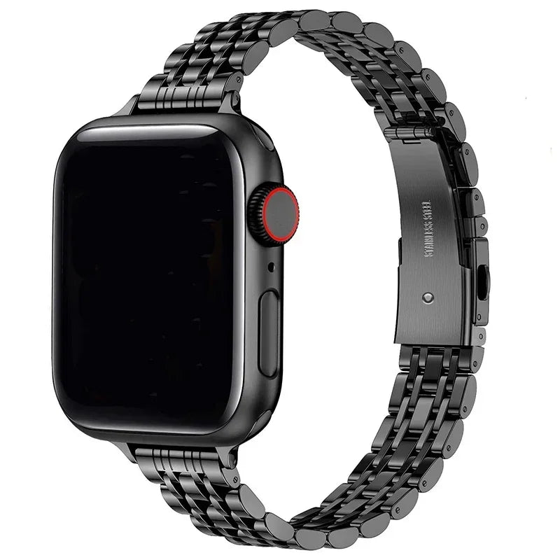 Edelstahl Armband fü Apple Watch Series 9 8 7 6 5 4 3 SE Ultra Sport Band iWatch
