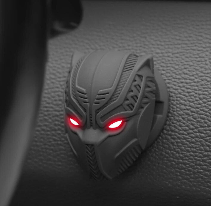 Superhelden Comic Helden Schutzabdeckung für den Startknopf des Automotors