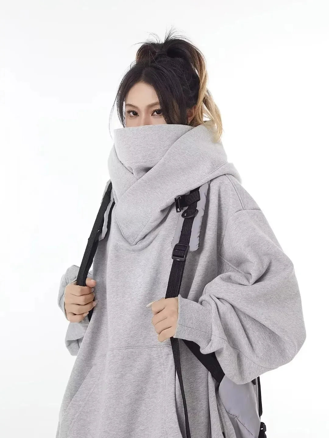 Ninja Kapuzenpullover Sweatshirt Hoodie Pulli Damen Kapuzenpulli Shirt Hoody