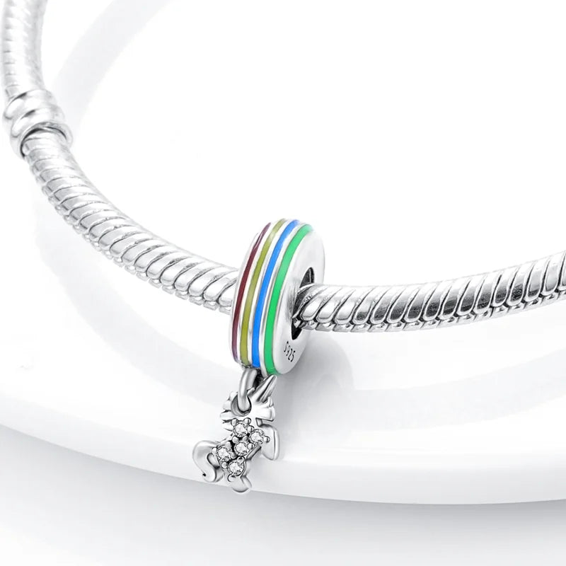 Charms Anhänger 925er Sterling Silber Charm Armband verschiedene Damen Geschenk