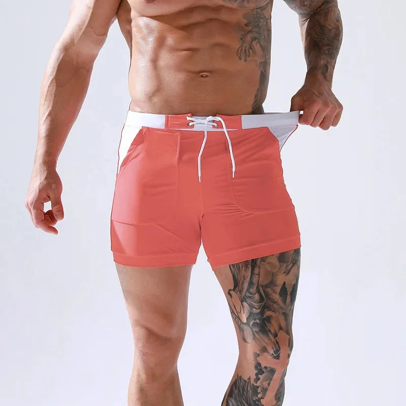 Costume Mare Uomo Pantaloncini corti Boxer Shorts Bagno Slip Interno Piscina