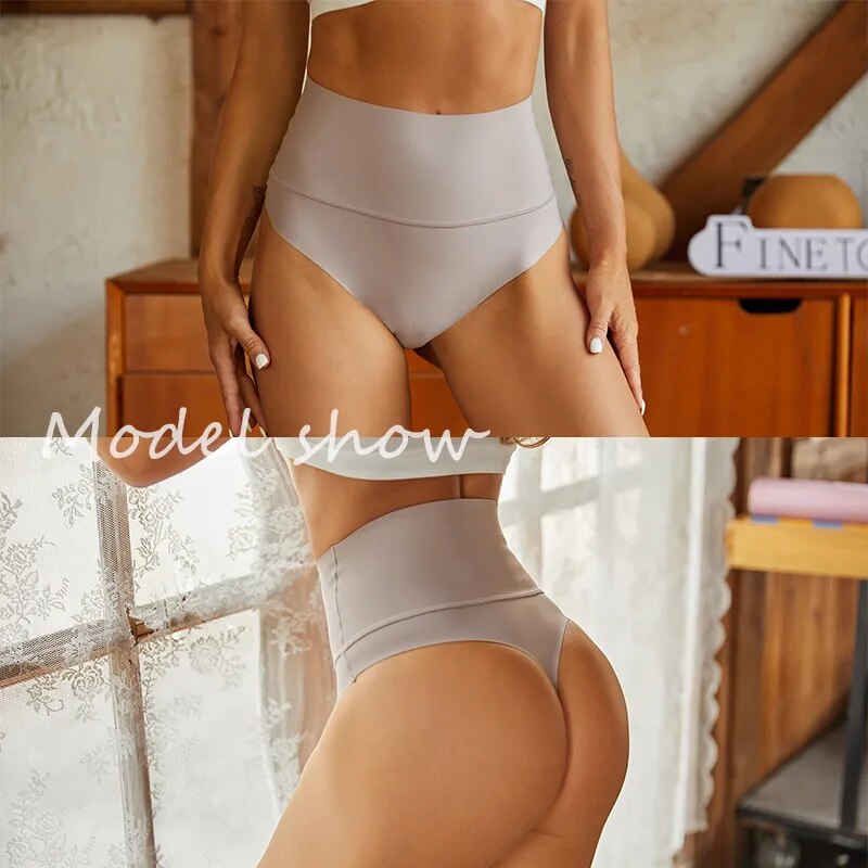 Damen Figurform Bauchweg Miederhose Hohe Taille Miederslip Shapewear Bodyshaper